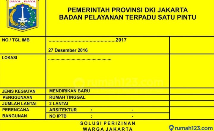 fungsi imb (izin mendirikan bangunan)
