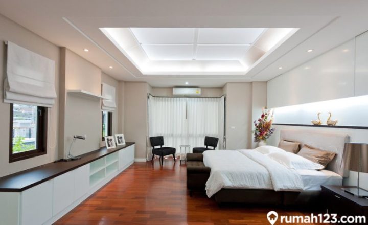 plafon kamar tidur modern minimalis