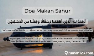 Doa Makan Sahur