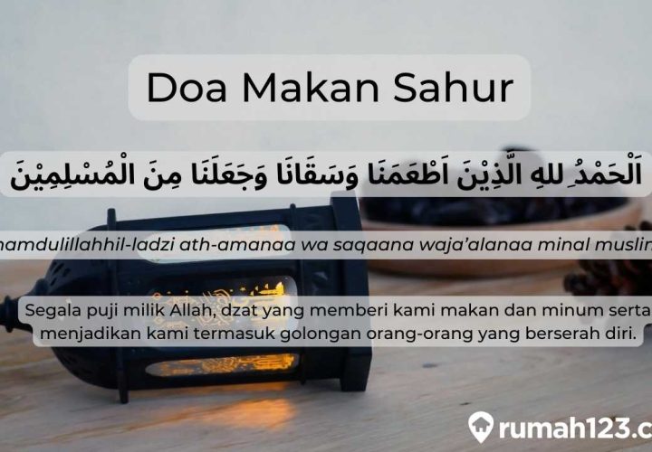 Doa Makan Sahur