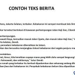 12 Contoh Teks Berita Lengkap Berbagai Topik