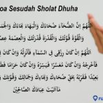 Doa Setelah Sholat Dhuha Lengkap dengan Bahasa Arab, Latin, dan Artinya