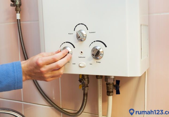 cara perbaikan water heater gas