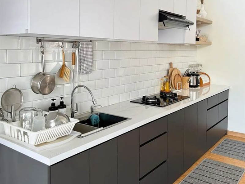 dapur minimalis modern elegan