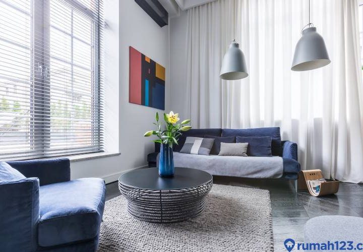 Inspirasi lampu ruang tamu minimalis