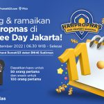 Ikutan Semarak HarPropNas 2022 di Car Free Day Jakarta, yuk. Ada Hadiah Keren Buat Kamu!