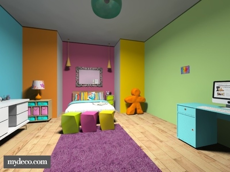 multicolored camera