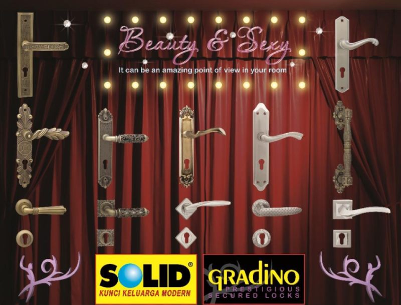 handle pintu solid gradino beauty and sexy