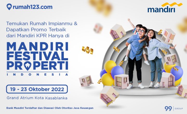 Sambil Main ke Mal, Cari Properti di Event Mandiri Festival Properti Indonesia 2022, yuk!