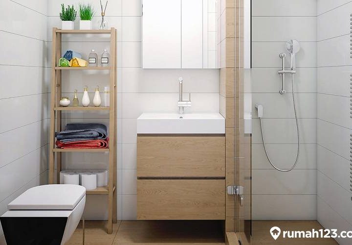 kamar mandi sederhana di rumah