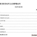 9 Contoh Daftar Isi Makalah yang Baik dan Benar Serta Strukturnya Lengkap