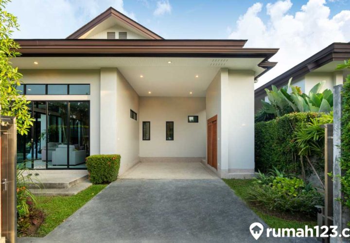 rumah kampung sederhana tapi cantik