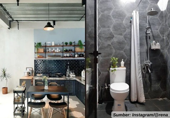 interior rumah industrial