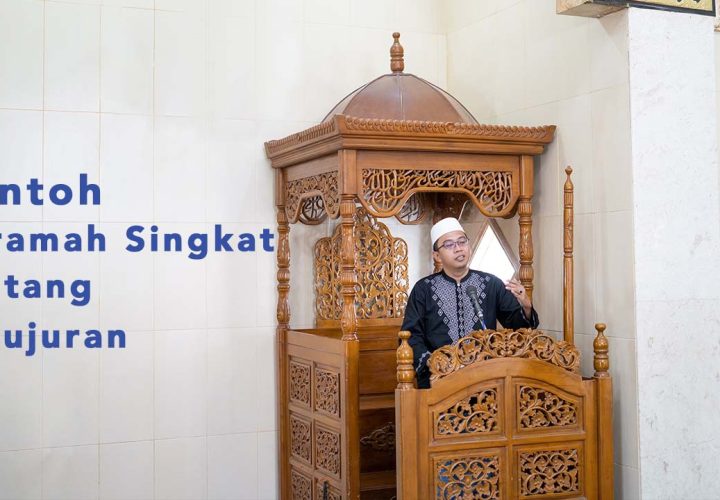 contoh ceramah singkat tentang jujur
