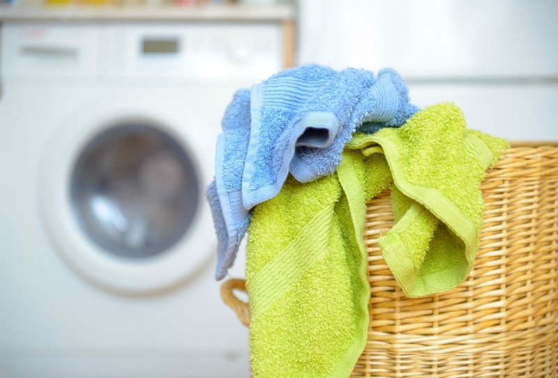 how to wash dirty towels