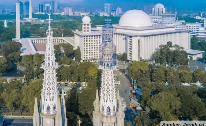 Mengapa Pembangunan Masjid Istiqlal Berdekatan dengan Gereja Katedral