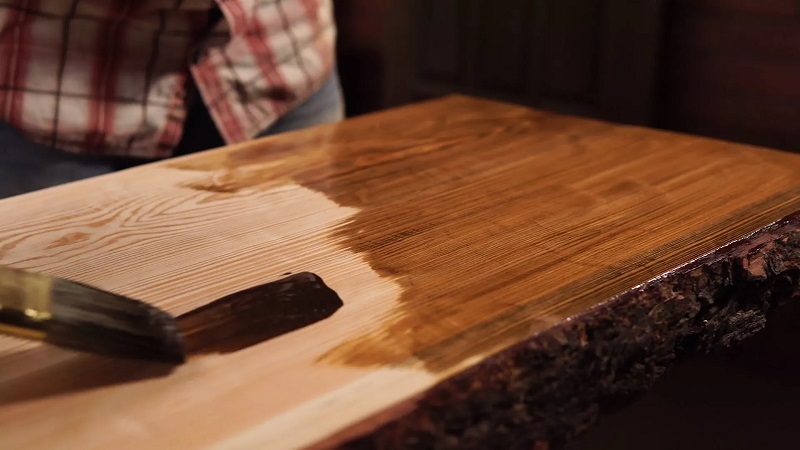 Polished wood to make it shine