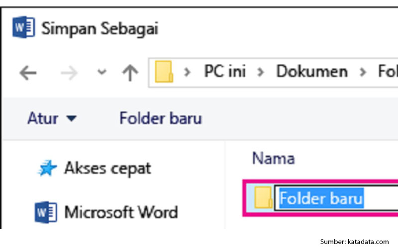 Cara Membuat Folder Baru Di Laptop Dan Komputer. Mudah!