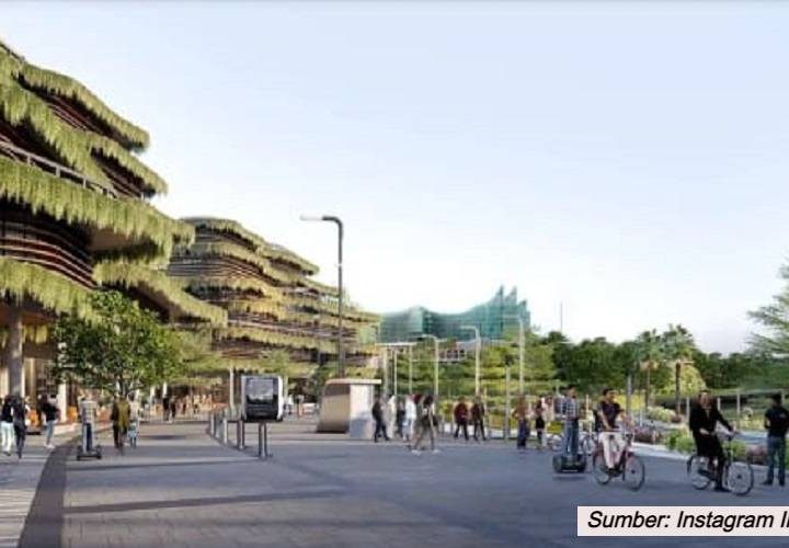 jumlah lokasi titik nol di ikn