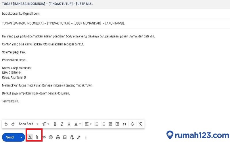 Cara Menulis Dan Mengirim Email Formal Dengan Baik Dan Benar Gmail 9036
