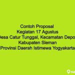 12 Contoh Proposal Kegiatan yang Baik dan Benar Berbagai Tema