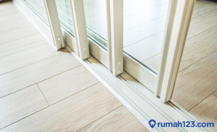 harga rel pintu geser