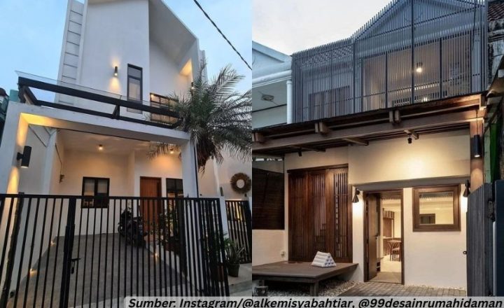 Fasad Rumah Minimalis Tipe 42