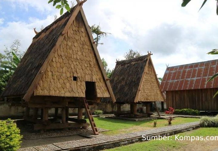 rumah adat tambi dan keunikannya dari Sulawesi Tengah