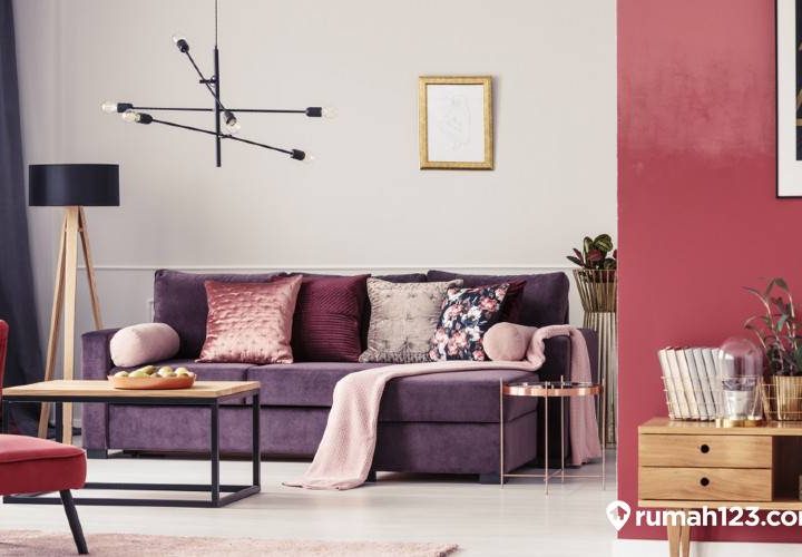warna cat ruang tamu yang cerah