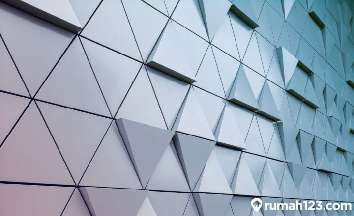 Cara pasang Aluminium Composite Panel baru
