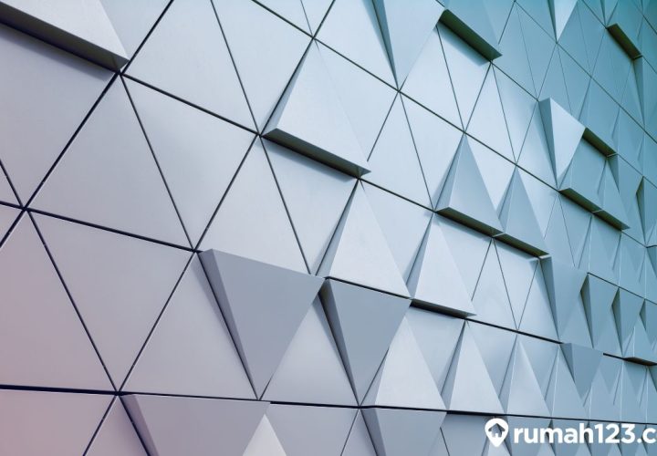 Cara pasang Aluminium Composite Panel baru