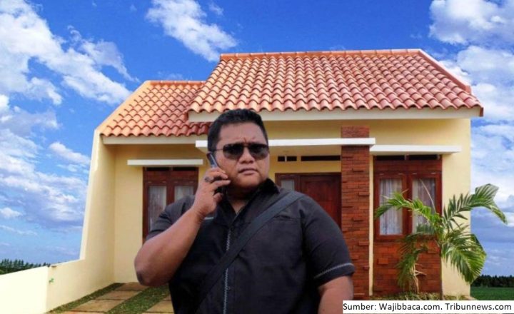 Potret rumah Rian dari tampak depan
