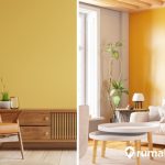 10 Cat Ruang Tamu Warna Kuning Terbaik yang Penuh Ceria. Mana yang Paling Menarik?