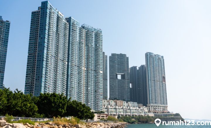 pencakar langit hong kong
