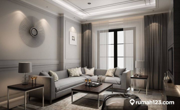 corak warna cat rumah mewah dan elegan