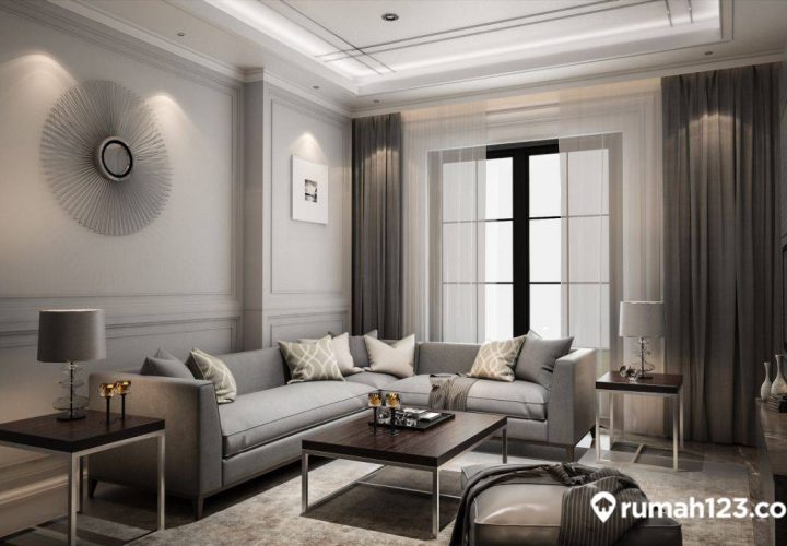 corak warna cat rumah mewah dan elegan