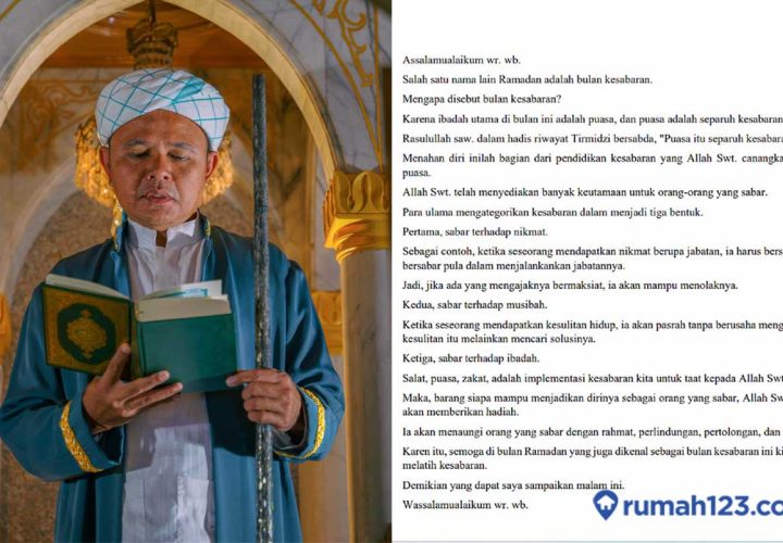 contoh kultum ramadhan singkat 5 menit