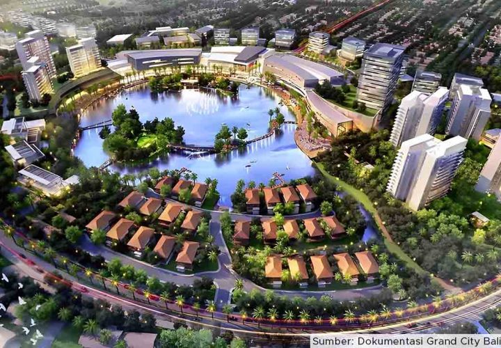 kawasan township grand city balikpapan