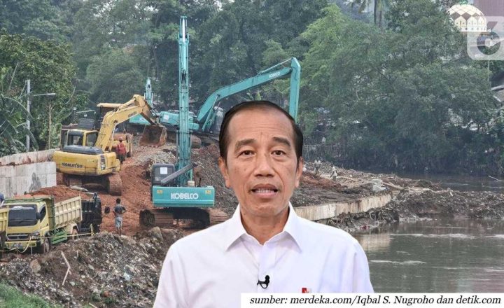 Jokowi normalisasi 12 sungai di Jakarta