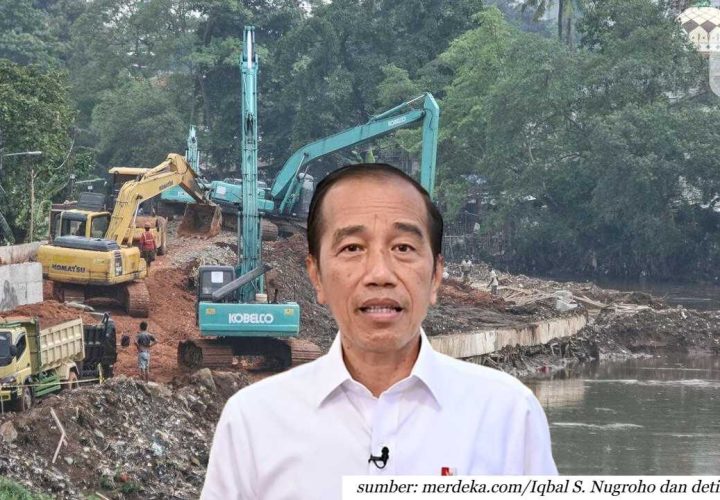Jokowi normalisasi 12 sungai di Jakarta