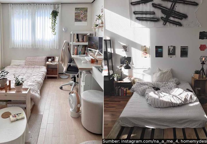 inspirasi kamar aesthetic korean