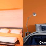 7 Variasi Cat Kamar Warna Orange yang Menarik. Nuansanya Hangat Banget!