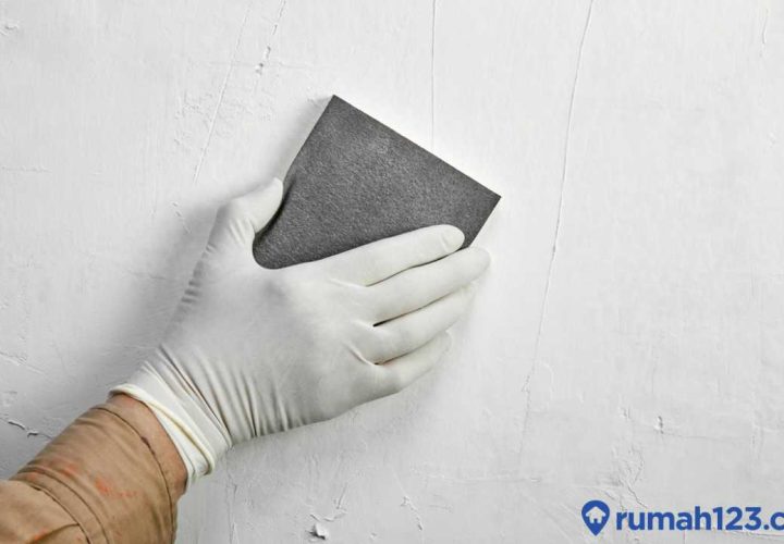 harga amplas tembok