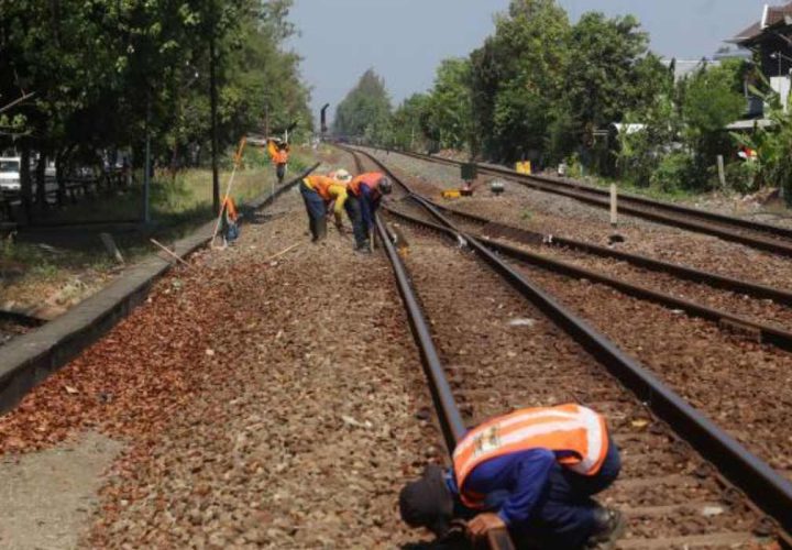 jalur kereta di IKN