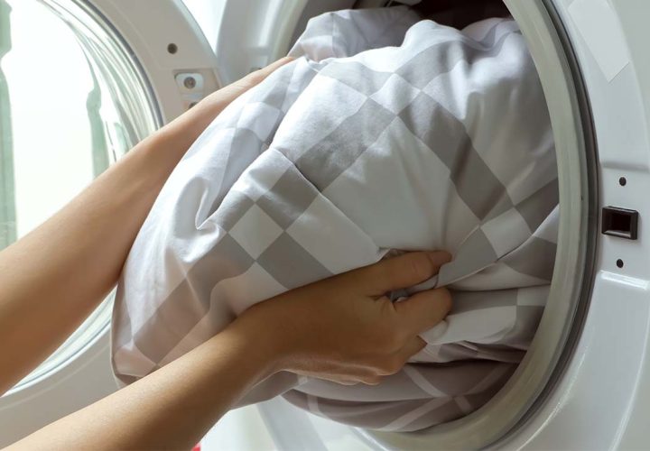 cara mencuci bed cover sendiri