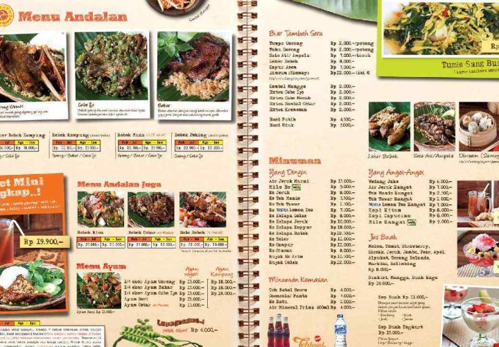 menu bebek kaleyo