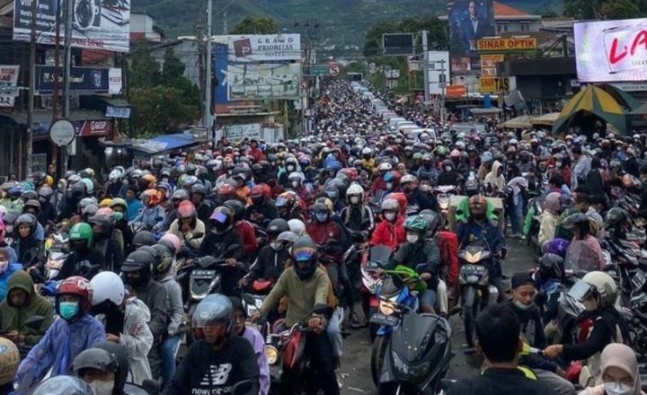 macet di puncak