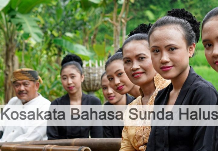 kosakata bahasa sunda halus