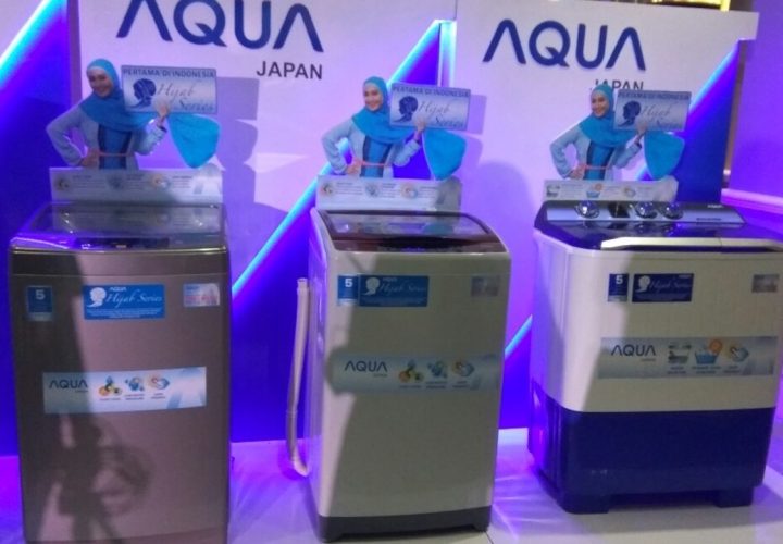 mesin cuci aqua hijab series