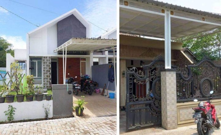 rumah bekas berdesain mewah di Malang